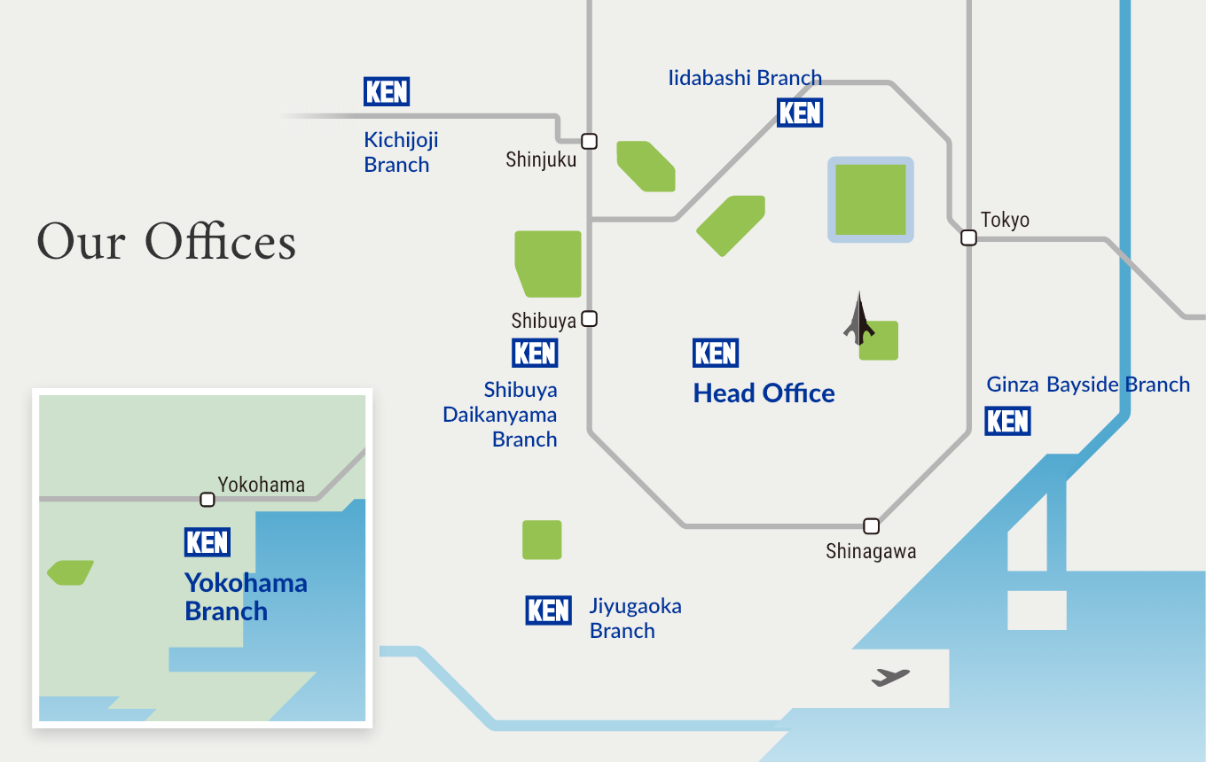 地図：Office Location