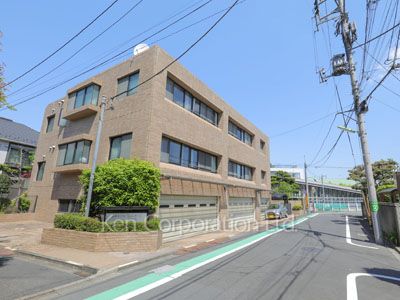 Road on the facade