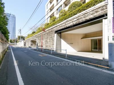 Road on the facade