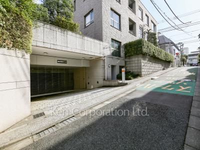 Road on the facade