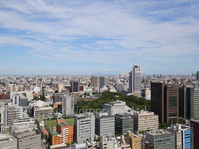 View from building