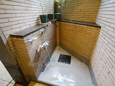 Foot shower for pet