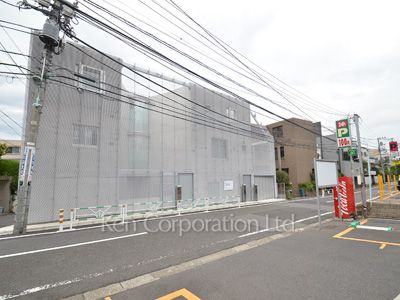 Road on the facade