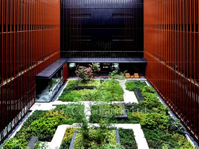 Building entrance