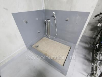 Foot shower for pet