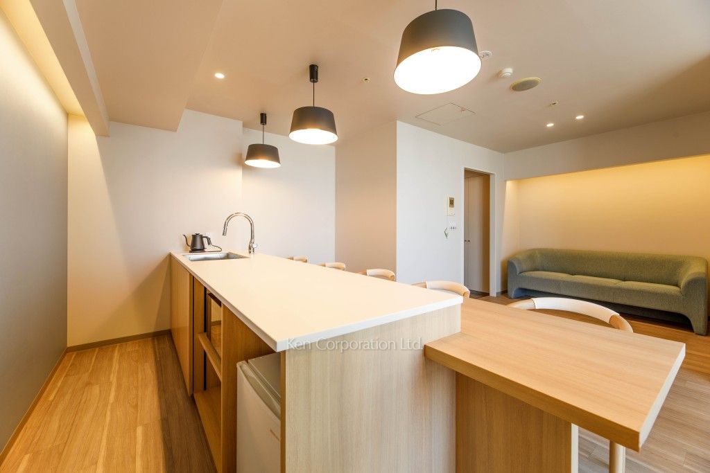 oneday apartment japan アイボリー oneday apartment japan アイボリー Sleek 1BD Apt w/ A/C in