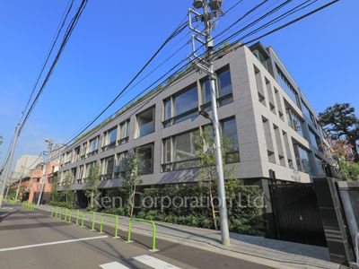 Road on the facade