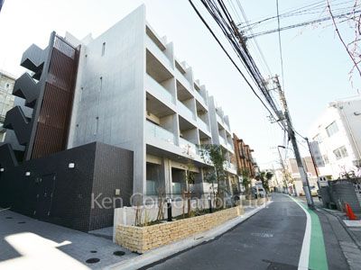 Road on the facade