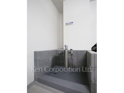 Foot shower for pet