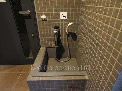 Foot shower for pet