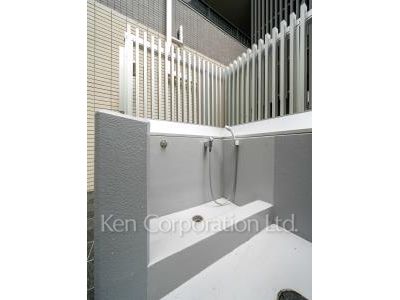 Foot shower for pet
