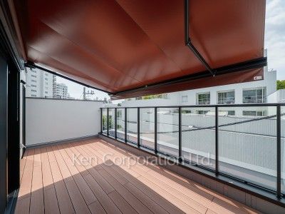 Wood deck