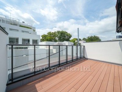 Wood deck