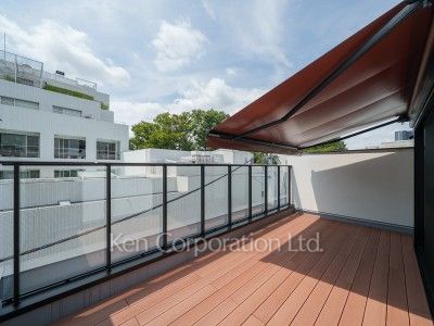 Wood deck