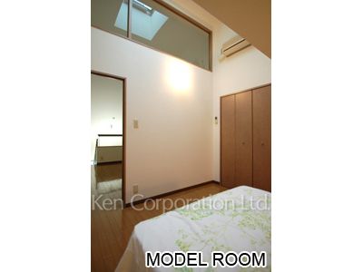 Bedroom ※Photo of the same layout on 4 floor. Decoration and fixture may differ.