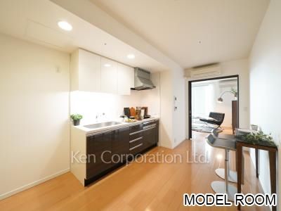 Dining Kitchen ※Model room ※Photo of the same layout on 16 floor. Decoration and fixture may differ.