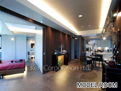 Living-Dining ※Photo of the same layout on 10 floor. Decoration and fixture may differ.