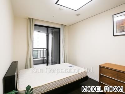 Bed Room *Staged Unit ※Photo of the same layout on 22 floor. Decoration and fixture may differ.