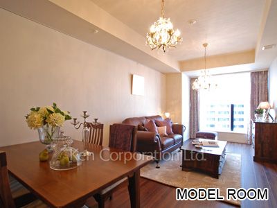 Living-Dining ※Photo of the same layout on 21 floor. Decoration and fixture may differ.