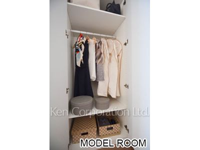 Closet ※Photo of the same layout on 3 floor. Decoration and fixture may differ.