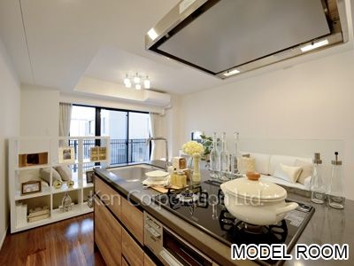 Kitchen ※Photo of the same layout on 5 floor. Decoration and fixture may differ.