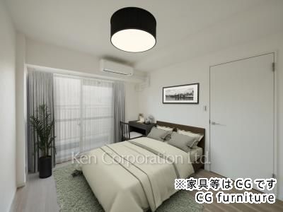 Master Bedroom ※CG furniture