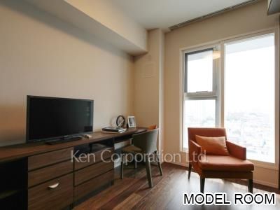 Bed Room *MODEL ROOM ※Photo of the same layout on 15 floor. Decoration and fixture may differ.
