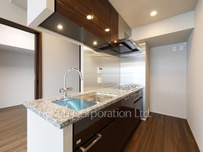 Kitchen ※Photo of the same layout on 16 floor. Decoration and fixture may differ.