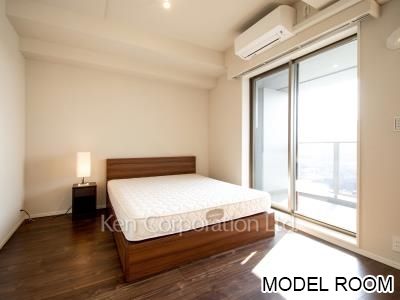 Bedroom ※Photo of the same layout on 9 floor. Decoration and fixture may differ.