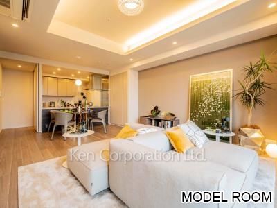 Living-Dining ※Photo of the same layout on 24 floor. Decoration and fixture may differ.