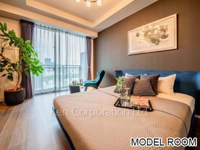 Bedroom ※Photo of the same layout on 24 floor. Decoration and fixture may differ.