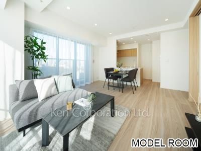 Living-Dining ※Photo of the same layout on 15 floor. Decoration and fixture may differ.