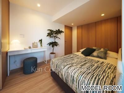 Bedroom ※Staged Unit ※Photo of the same layout on 15 floor. Decoration and fixture may differ.