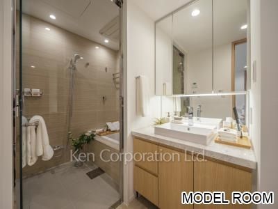 Powder Room ※Staged Unit ※Photo of the same layout on 15 floor. Decoration and fixture may differ.