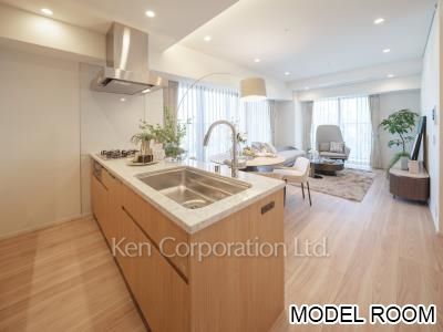 Kitchen ※Photo of the same layout on 20 floor. Decoration and fixture may differ.