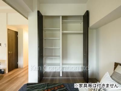 Closet ※Unfurnished ※Photo of the same layout on 3 floor. Decoration and fixture may differ.