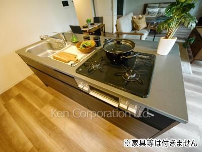 Kitchen ※Unfurnished ※Photo of the same layout on 3 floor. Decoration and fixture may differ.