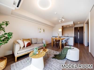 Living-Dining ※Photo of the same layout on 7 floor. Decoration and fixture may differ.