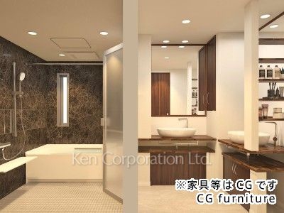 Powder Room ※CG furniture