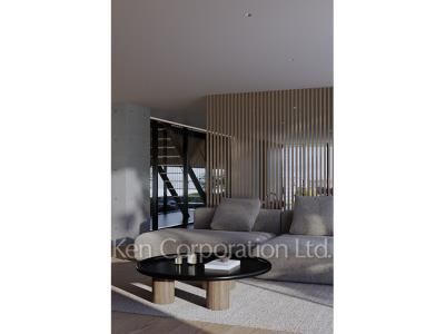 Living-Dining ※Photo of the same layout on 5 floor. Decoration and fixture may differ.