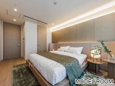 Master Bedroom ※Staged Unit ※Photo of the same layout on 31 floor. Decoration and fixture may differ.