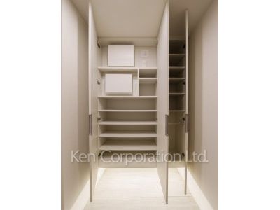 Shoes Closet ※Photo of the same layout on 9 floor. Decoration and fixture may differ.