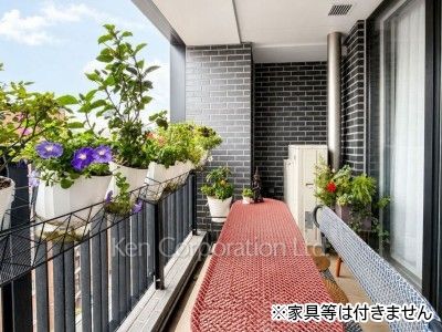 Balcony ※Unfurnished