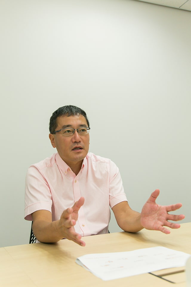 写真：Mr. Masahiro Ueno, a representative director and the managing director in charge of the Asia Pacific region at Criteo