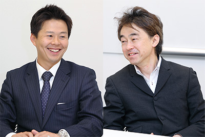 写真：Mr. Ken Sakurai and Keiichi Ohara