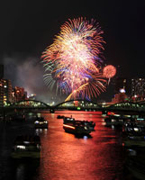 photo: Sumida River Fireworks Festival
