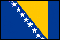 国旗：BOSNIA AND HERZEGOVINA
