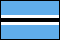 国旗：BOTSWANA