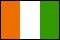 国旗：COTE D'IVOIRE
