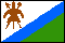 国旗：LESOTHO